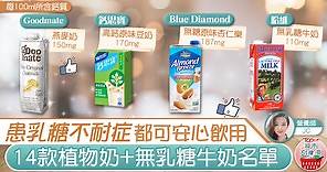 【超市大搜查】乳糖不耐症都可安心飲用　14款植物奶 無乳糖牛奶名單 - 香港經濟日報 - TOPick - 健康 - 保健美顏