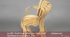 Knoll Frank Gehry Cross Check Chair
