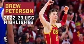 Drew Peterson 2022-23 USC Men's Basketball Highlights