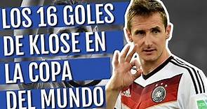 El máximo artillero: Todos los goles de Miroslav Klose en la Copa del Mundo