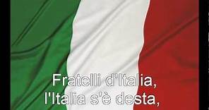 Inno nazionale - Inno di Mameli - Fratelli d'Italia con testo (with lyrics)