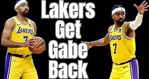 Lakers Gabe Vincent Return