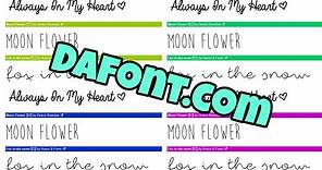 How to download free fonts from dafont.com
