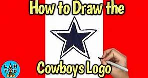 How to Draw the Dallas Cowboys Logo