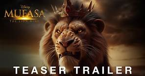Mufasa - The Lion King 2 - Teaser Trailer | Live-Action Movie, Disney+