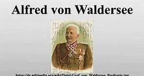 Alfred von Waldersee