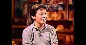 Jerry O'Connell Teen Interview 1986