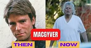 Richard Dean Anderson Then and Now | MacGyver [1946-2023] - How He Changed