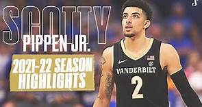 Scotty Pippen Jr. Vanderbilt 2021-22 Season Highlights