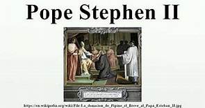 Pope Stephen II