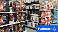 WALMART KITCHEN BLENDERS CROCKPOTS COFFEE MAKERS AIR FRYERS SHOP WITH ME SHOPPING STORE WALK THROUGH