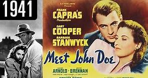 Meet John Doe 1941| Classic Comedy