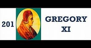 Popes of the Catholic Church - 201.Gregory XI #popesofthecatholicchurch #popeGregoryXI