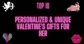 Personalized and Unique Valentine's Gifts for Her | Best Romantic Gifts for Girlfriend/ Wife/ Woman