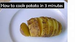 How to cook potato in 3 minutes | microwave cooking secret Tricks |Deeps kitchen