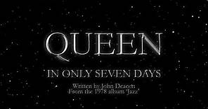Queen - In Only Seven Days (Official Lyric Video)