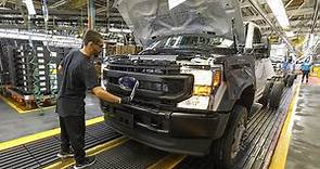 Ford Medium & Super Duty Trucks PRODUCTION Line in Ohio