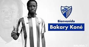El central Bakary Koné refuerza la defensa del Málaga CF