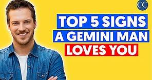Top 5 Signs A Gemini Man LOVES You💖(Gemini Zodiac Sign)