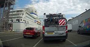 Brittany Ferries Plymouth - from ferry to Plymouth City Centre in real time