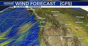 WIND FORECAST TODAY