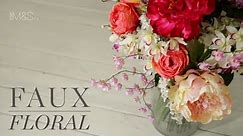 Faux Floral - How to arrange artificial flowers? - Marks and Spencer