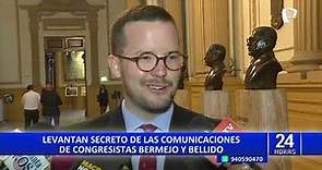 Guido Bellido sobre levantamiento del secreto de sus comunicaciones: "Es una payasada"