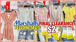 🤩MARSHALLS FINAL CLEARANCE YELLOW TAG‼️AS LOW AS $2.00😮 | MARSHALLS SHOPPING | SHOP WITH ME❤︎