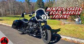 The Best Fairing for Road King Special | Memphis Shades Install