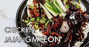 The ONLY Chicken Jajangmyeon Recipe You Need!