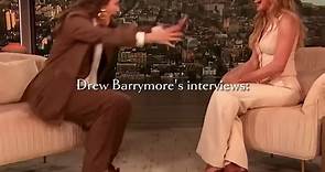 drew barrymore’s interviews🥺❤️ #drewbarrymore | drew barrymore interviews