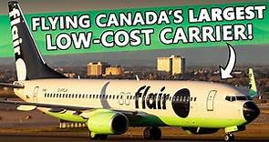 Flying Canada's LARGEST Low Cost Carrier! Flair Airlines Calgary to Vancouver