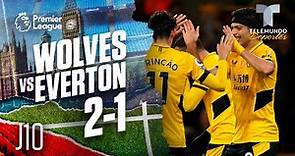 Highlights & Goals | Wolverhampton vs. Everton 2-1 | Premier League | Telemundo Deportes