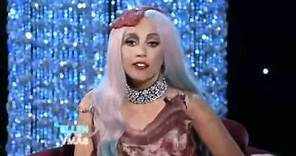 Lady Gaga Speaks About Meat Dress On Ellen !