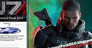 Download Mass Effect 3 N7 Arsenal Pack DLC Code Free