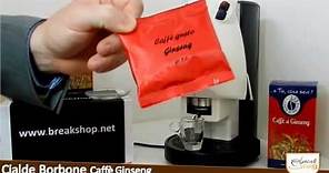 CIALDE CAFFE' BORBONE GINSENG - Guida all'uso Cialde Ginseng