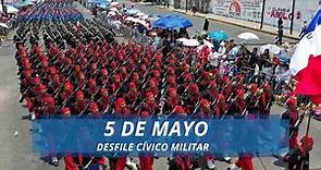 5 de Mayo, Desfile Cívico Militar en Puebla