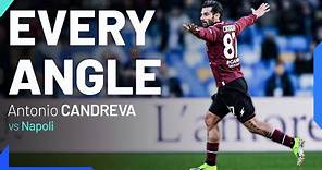 Candreva With an Outrageous Finish | Every Angle | Napoli-Salernitana | Serie A 2023/24
