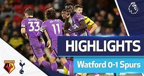 Davinson Sanchez leaves it late! | HIGHLIGHTS | Watford 0-1 Spurs
