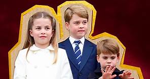George, Charlotte et Louis, les enfants de Kate et William