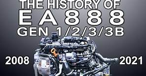 VW Audi EA888 Gen 1, 2, 3, 3B TSI TFSI Engine Problems Comparison Review 2008-2021