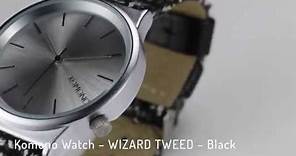 Komono Watch – WIZARD TWEED – Black Review