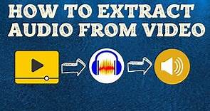 How to Extract Audio from Video with Audacity and FFmpeg