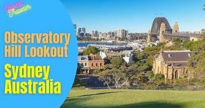 Observatory Hill Lookout, Sydney, Australia Walking Tour (4K)