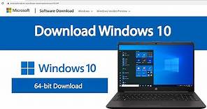 How to Download Windows 10 on USB | (ISO file Pro 64 bits) FREE ✅