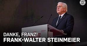 Bundespräsident Frank-Walter Steinmeiers Rede zu Franz Beckenbauer