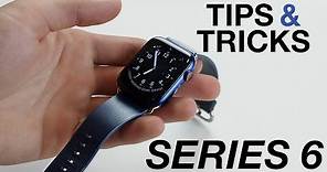 How to use Apple Watch Series 6 + Tips/Tricks!