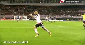 Enzo Pérez, el octavo gol