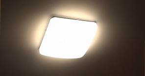 Come montare una plafoniera LED al soffitto. ENG SUB Guida facile.