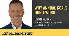 Why Annual Goals Don’t Work | Brian Moran